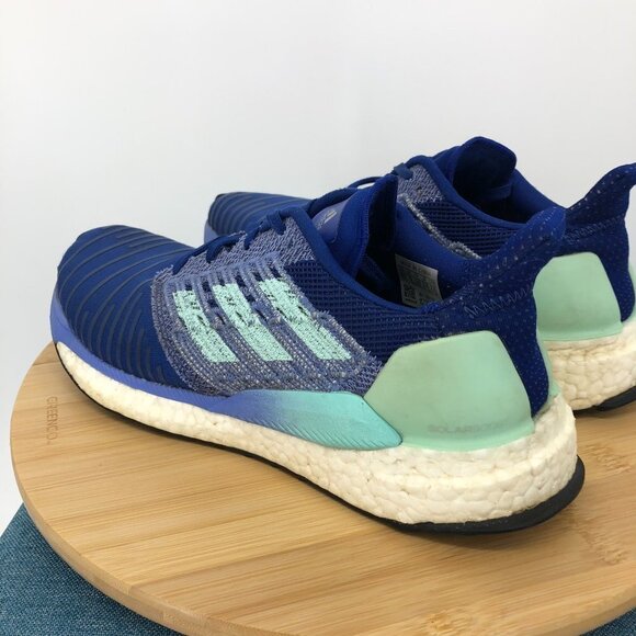Adidas Solar Boost Running Sneakers in Blue Real Lilac  and Mint women’s size 7 - Picture 6 of 16